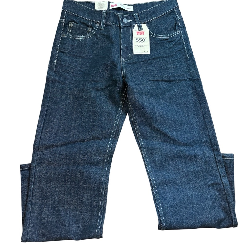 Levi's Kids 550 Relaxed Jeans in Dark Indigo